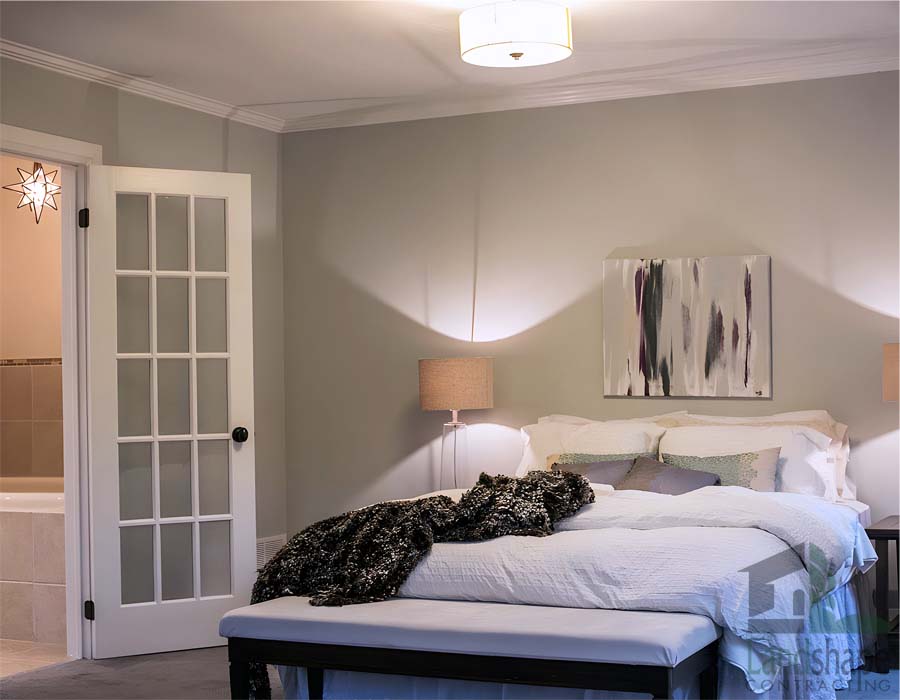 Landshape Contracting Basement Renovations and Decks - Bedroom in Basement Refinishing